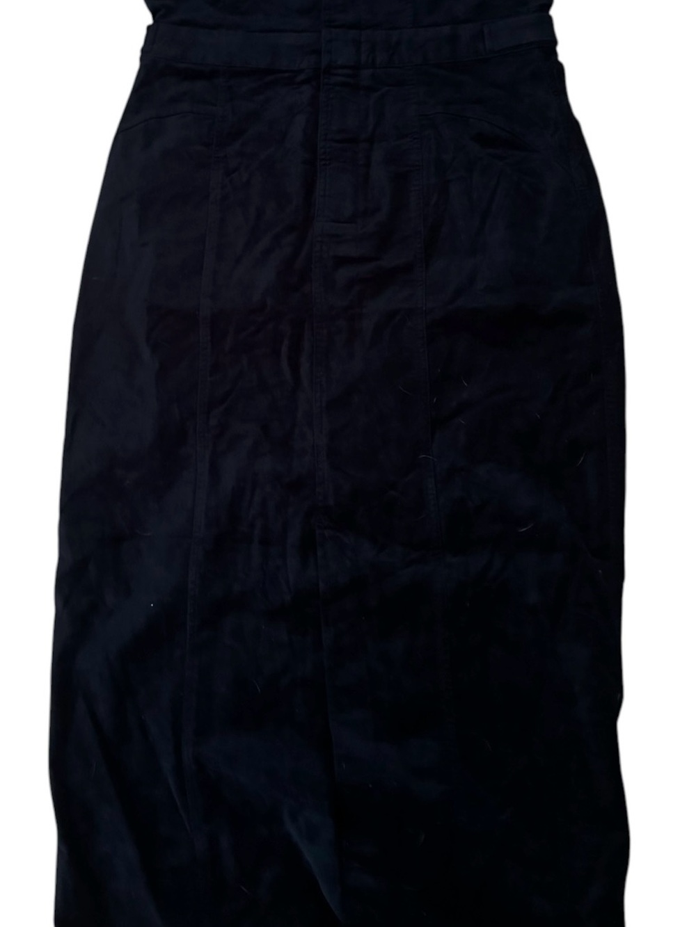 NWT - Good American Strapless Velvet midi dress  Black Size L - Picture 2 of 6